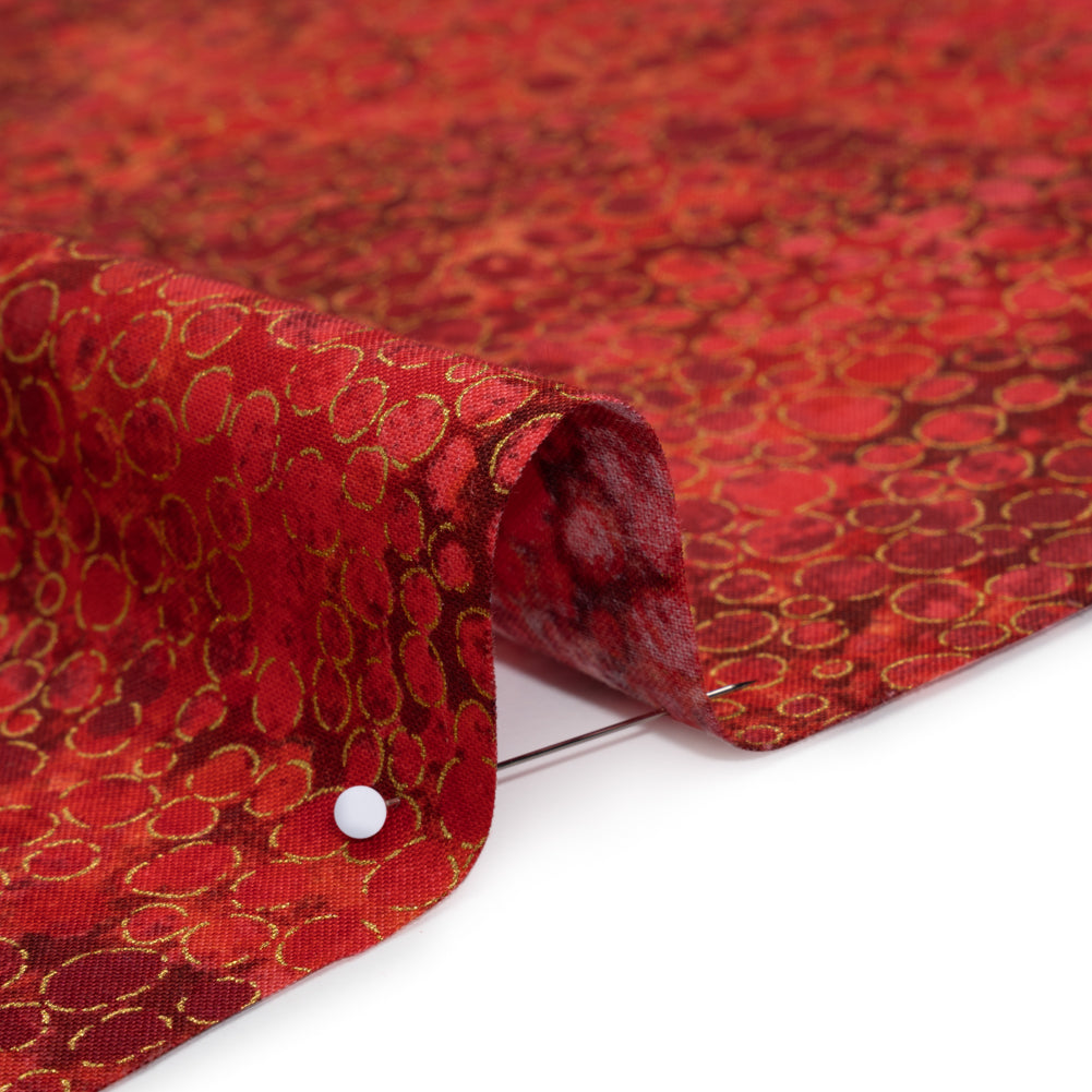 Metallic Printed Quilting Cotton by Northcott - Tutti Fruiti River Rocks - Shimmer Collection Detail Metallic Printed Quilting Cotton by Northcott - Tutti Fruiti River Rocks - Shimmer Collection Detail
