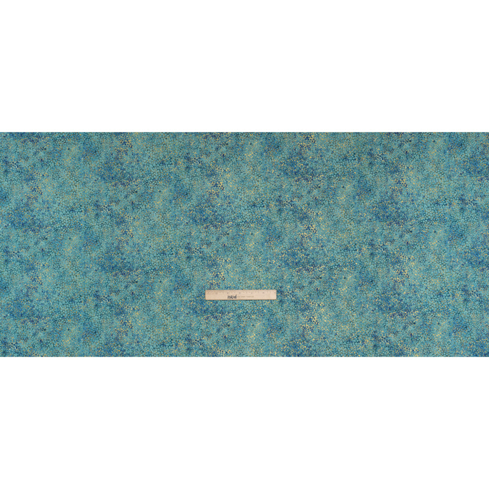 Metallic Printed Quilting Cotton by Northcott - Dusk Pebbles - Shimmer Collection - Full Metallic Printed Quilting Cotton by Northcott - Dusk Pebbles - Shimmer Collection - Full