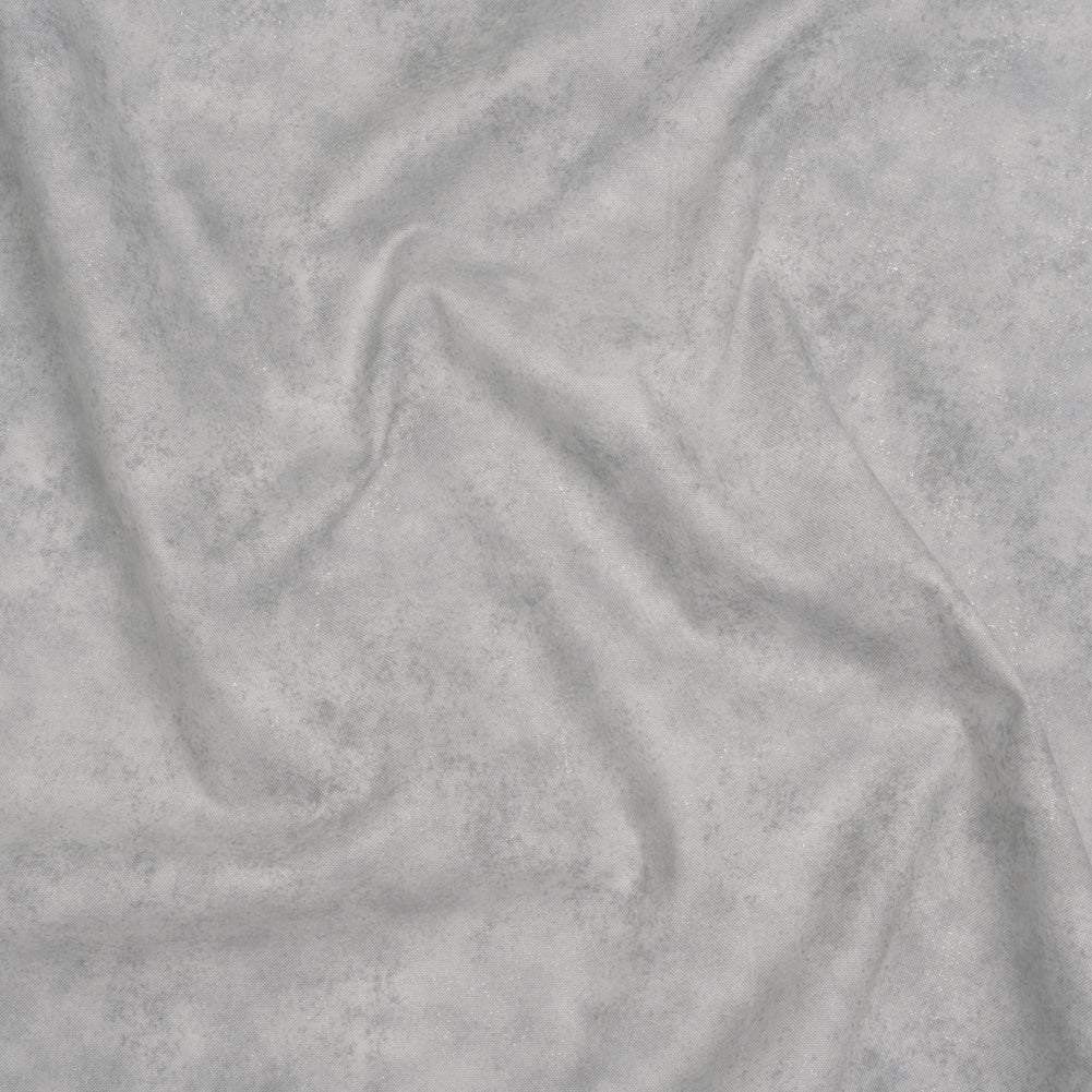 Metallic Printed Quilting Cotton by Northcott - City Fog Speckle - Shimmer Collection Metallic Printed Quilting Cotton by Northcott - City Fog Speckle - Shimmer Collection