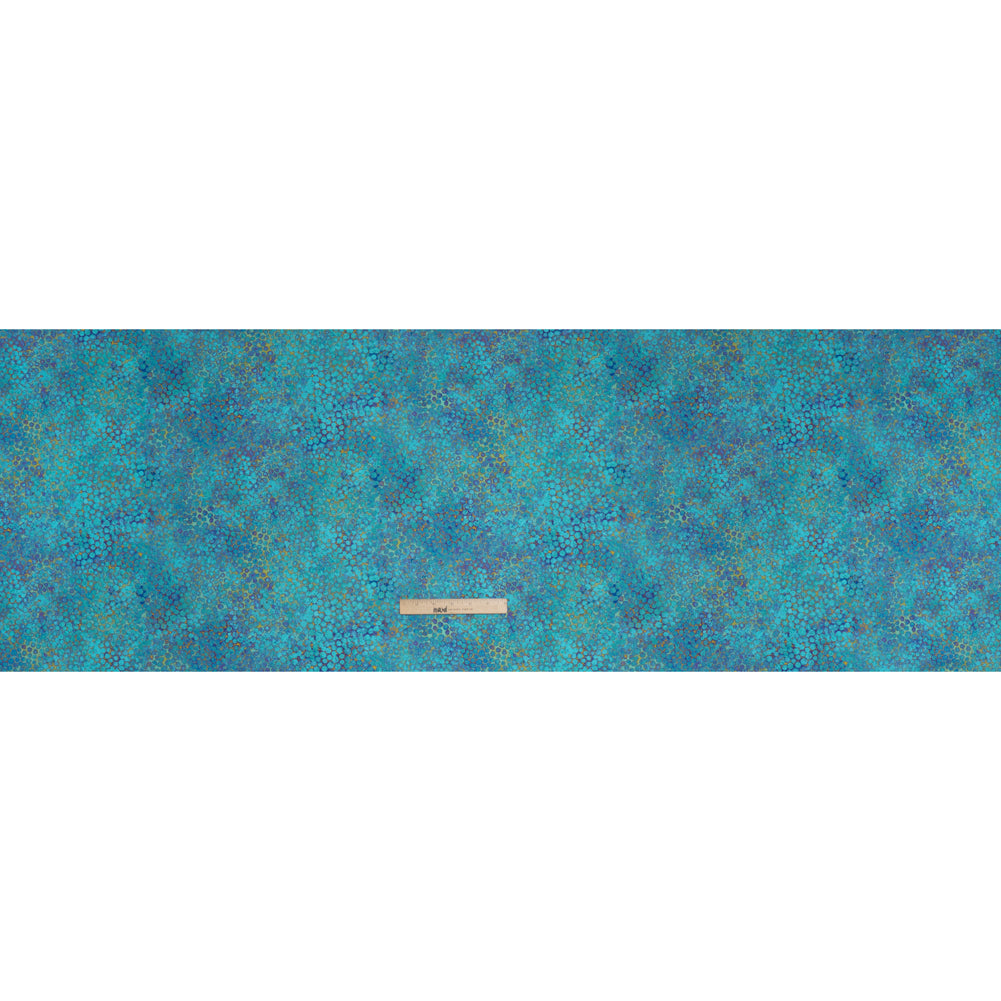Wide Backing Quilting Cotton by Northcott, 108" Wide - Deep Sea Large Pebbles - Shimmer Wide Backing Collection Wide Backing Quilting Cotton by Northcott, 108" Wide - Deep Sea Large Pebbles - Shimmer Wide Backing Collection