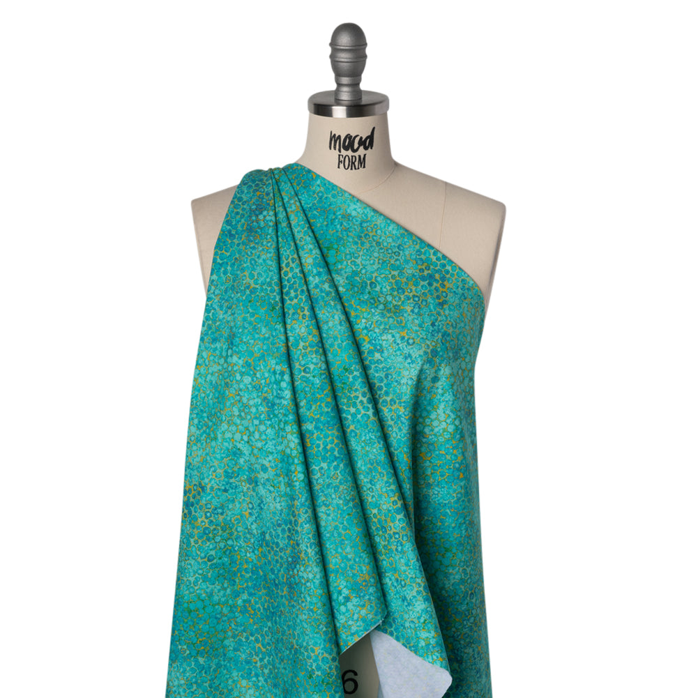 Wide Backing Quilting Cotton by Northcott, 108" Wide - Lagoon Large Pebbles - Shimmer Wide Backing Collection Wide Backing Quilting Cotton by Northcott, 108" Wide - Lagoon Large Pebbles - Shimmer Wide Backing Collection