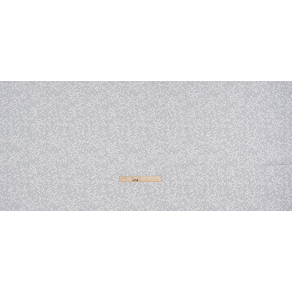 Printed Quilting Cotton by Ghazal Razavi for FIGO Studio - Gray and White Marshmallow - Dewfall Collection Printed Quilting Cotton by Ghazal Razavi for FIGO Studio - Gray and White Marshmallow - Dewfall Collection
