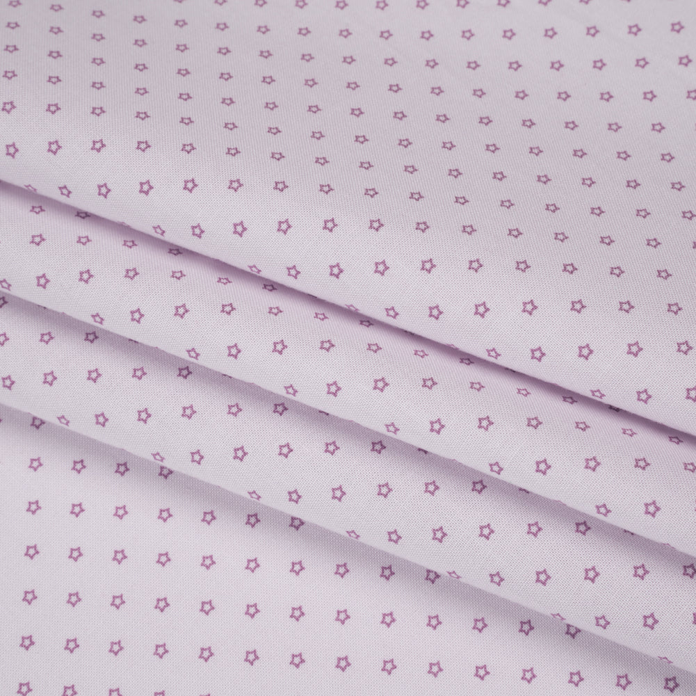 Printed Quilting Cotton by Ghazal Razavi for FIGO Studio - Lavender Stars - Nest Collection Printed Quilting Cotton by Ghazal Razavi for FIGO Studio - Lavender Stars - Nest Collection
