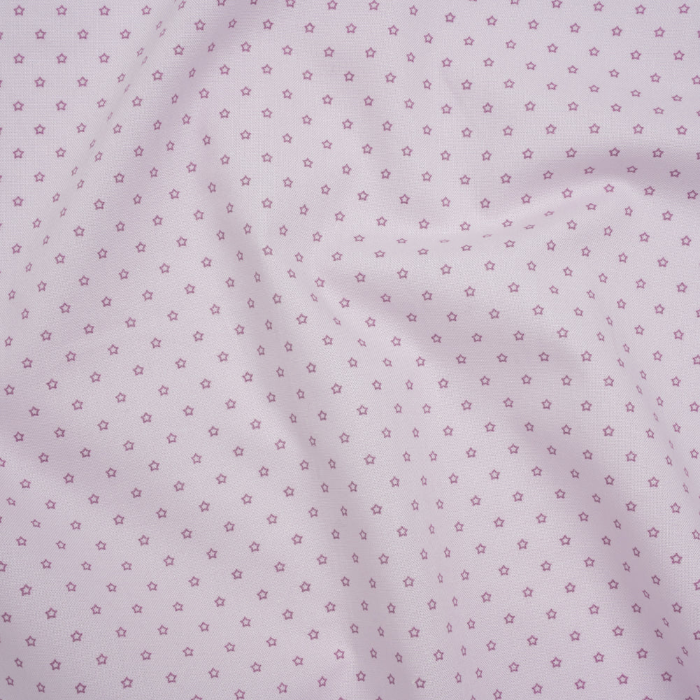 Printed Quilting Cotton by Ghazal Razavi for FIGO Studio - Lavender Stars - Nest Collection Printed Quilting Cotton by Ghazal Razavi for FIGO Studio - Lavender Stars - Nest Collection