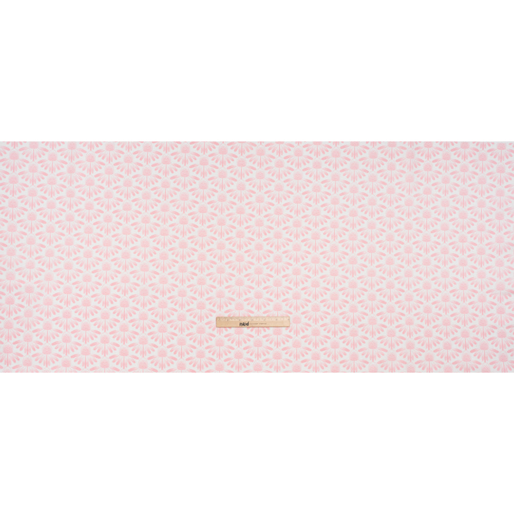 Printed Quilting Cotton by Anna Maria Textiles for Northcott - Blush Coneflower Floral - Indelible Soft Collection Printed Quilting Cotton by Anna Maria Textiles for Northcott - Blush Coneflower Floral - Indelible Soft Collection
