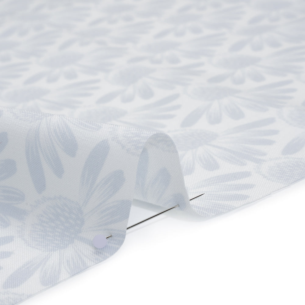 Printed Quilting Cotton by Anna Maria Textiles for Northcott - Cloud Coneflower Floral - Indelible Soft Collection Printed Quilting Cotton by Anna Maria Textiles for Northcott - Cloud Coneflower Floral - Indelible Soft Collection