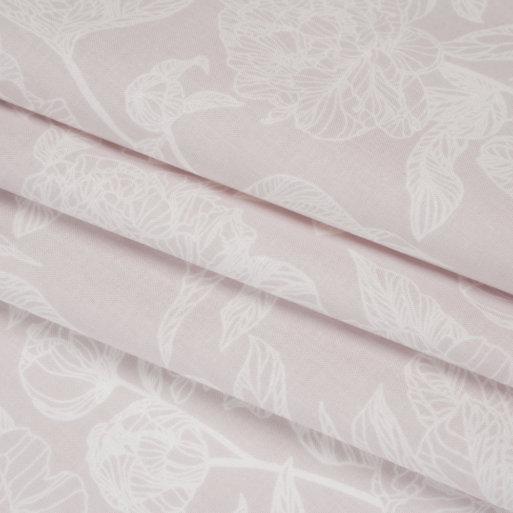 Printed Quilting Cotton by Anna Maria Textiles for Northcott - Doe Peony Floral - Indelible Soft Collection Printed Quilting Cotton by Anna Maria Textiles for Northcott - Doe Peony Floral - Indelible Soft Collection