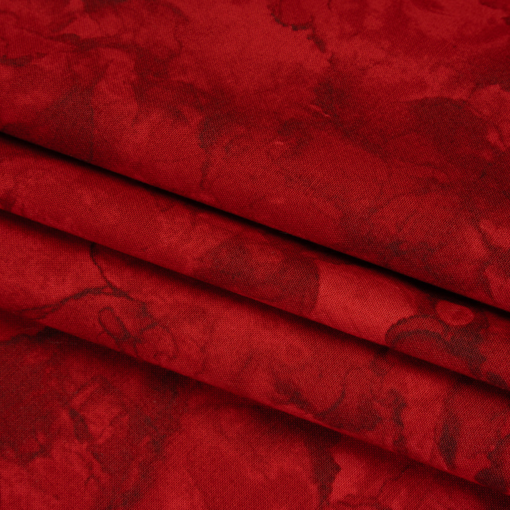 Printed Quilting Cotton by Northcott - Cardinal Abstract - Mirage Collection Printed Quilting Cotton by Northcott - Cardinal Abstract - Mirage Collection