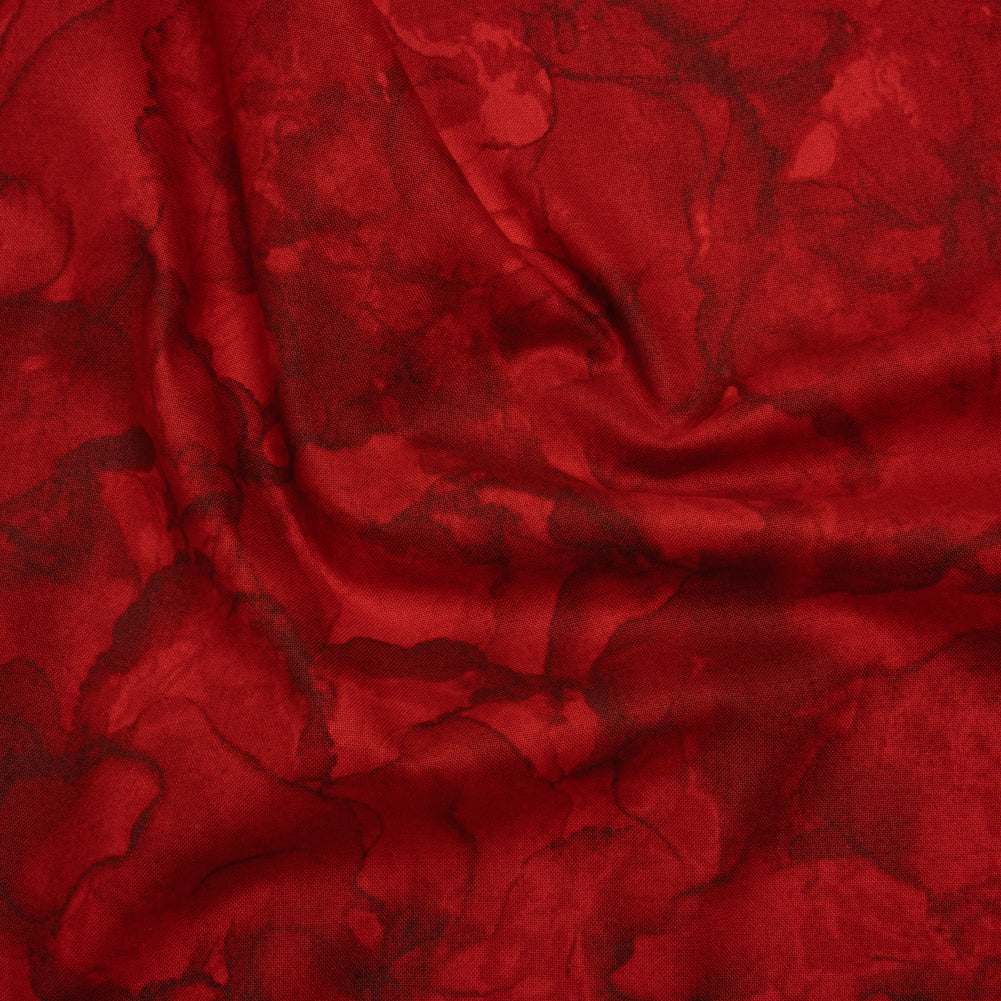 Printed Quilting Cotton by Northcott - Cardinal Abstract - Mirage Collection Printed Quilting Cotton by Northcott - Cardinal Abstract - Mirage Collection