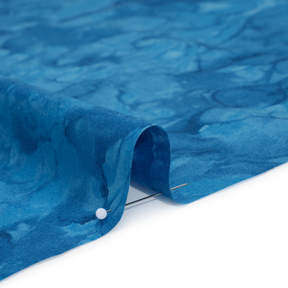 Printed Quilting Cotton by Northcott - Bahama Blue Abstract - Mirage Collection Printed Quilting Cotton by Northcott - Bahama Blue Abstract - Mirage Collection