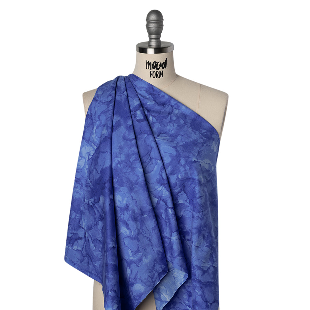 Printed Quilting Cotton by Northcott - Lapis Abstract - Mirage Collection Printed Quilting Cotton by Northcott - Lapis Abstract - Mirage Collection