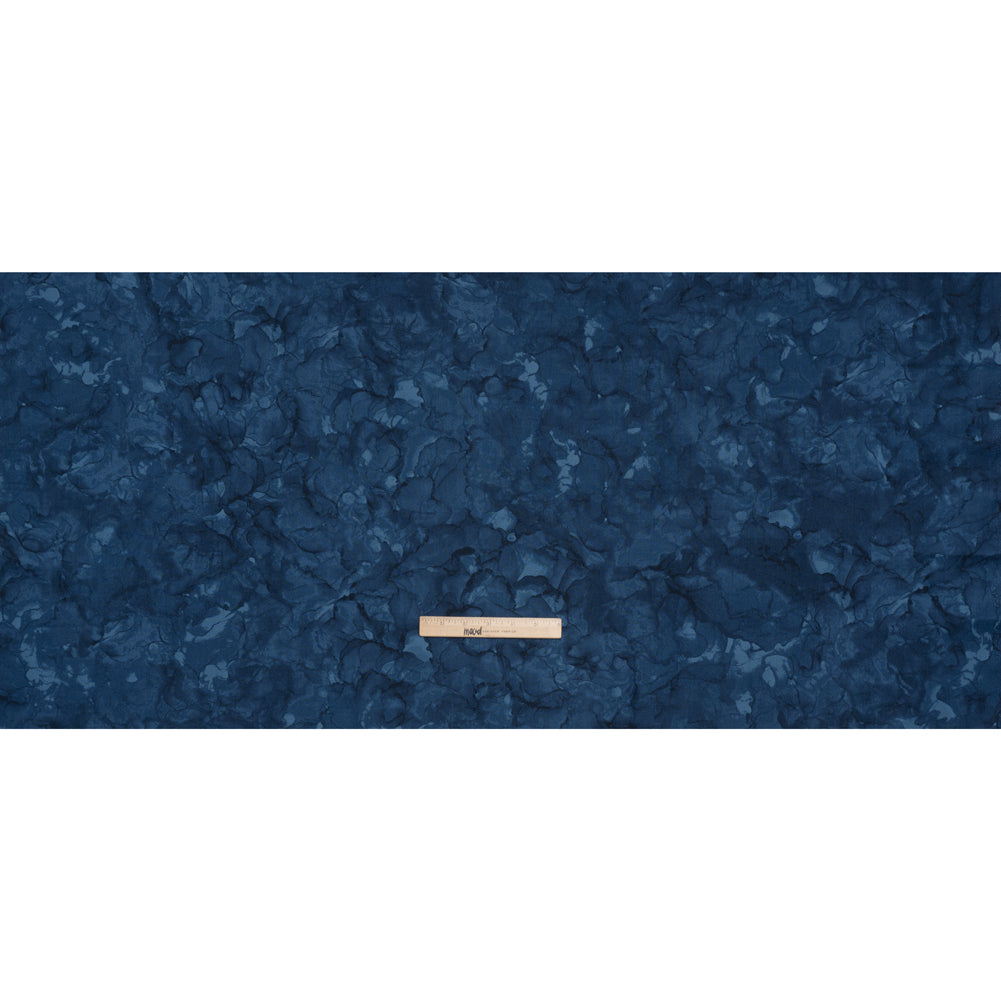 Printed Quilting Cotton by Northcott - Navy Abstract - Mirage Collection Printed Quilting Cotton by Northcott - Navy Abstract - Mirage Collection
