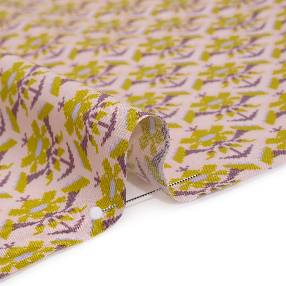 Printed Quilting Cotton by Anna Maria Textiles for Northcott - Attic Posey Floral - Heiress Collection Printed Quilting Cotton by Anna Maria Textiles for Northcott - Attic Posey Floral - Heiress Collection
