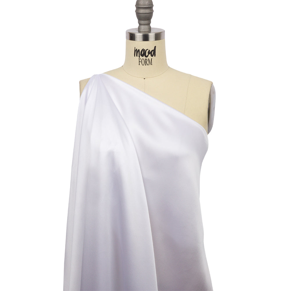 Silk Charmeuse 44" - Bright White - Premium Collection Silk Charmeuse 44" - Bright White - Premium Collection