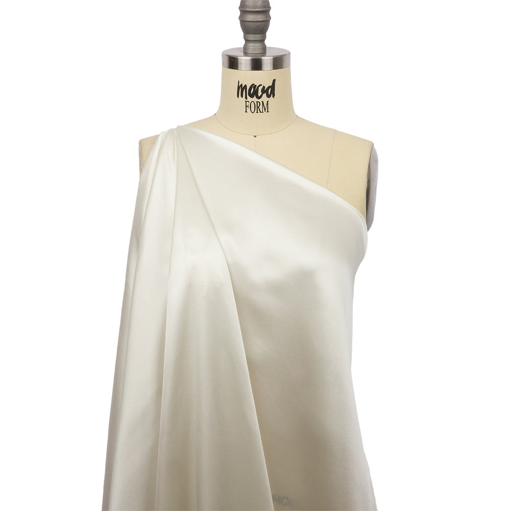 Silk Charmeuse 44" - Antique White - Premium Collection Silk Charmeuse 44" - Antique White - Premium Collection