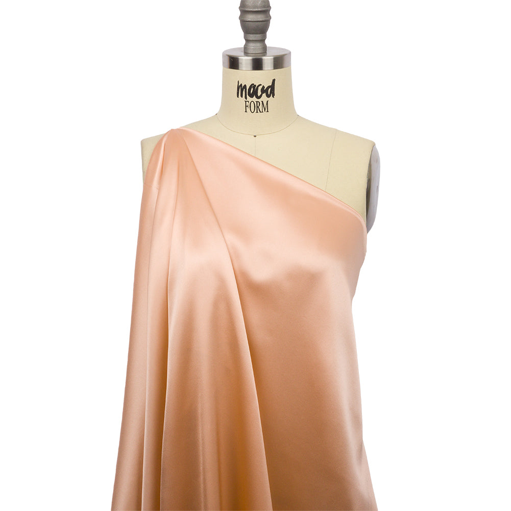 Silk Charmeuse 44" - Pale Blush - Premium Collection