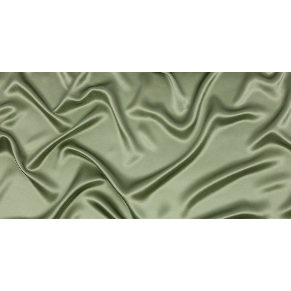Silk Charmeuse 44" - Oil Green - Premium Collection Silk Charmeuse 44" - Oil Green - Premium Collection