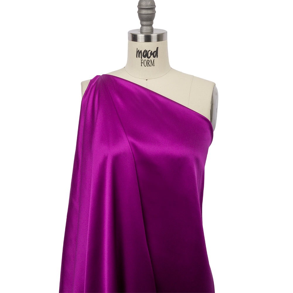 Silk Charmeuse 44" - Sparkling Purple - Premium Collection Silk Charmeuse 44" - Sparkling Purple - Premium Collection