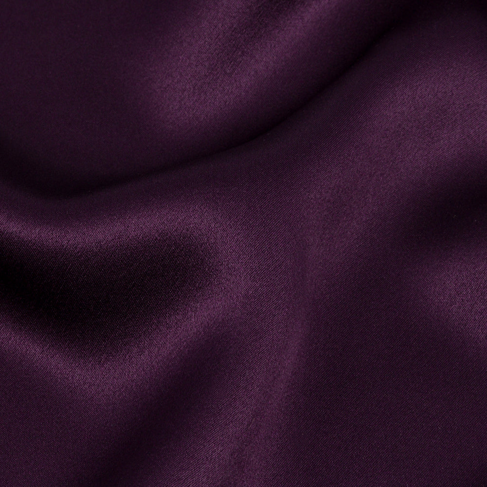 Silk Charmeuse 44" - Blackberry - Premium Collection Silk Charmeuse 44" - Blackberry - Premium Collection