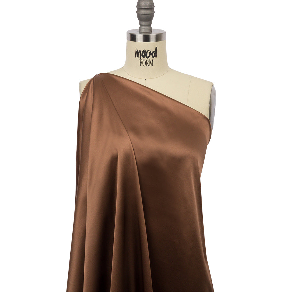 Silk Charmeuse 44" - Light Brown - Premium Collection Silk Charmeuse 44" - Light Brown - Premium Collection