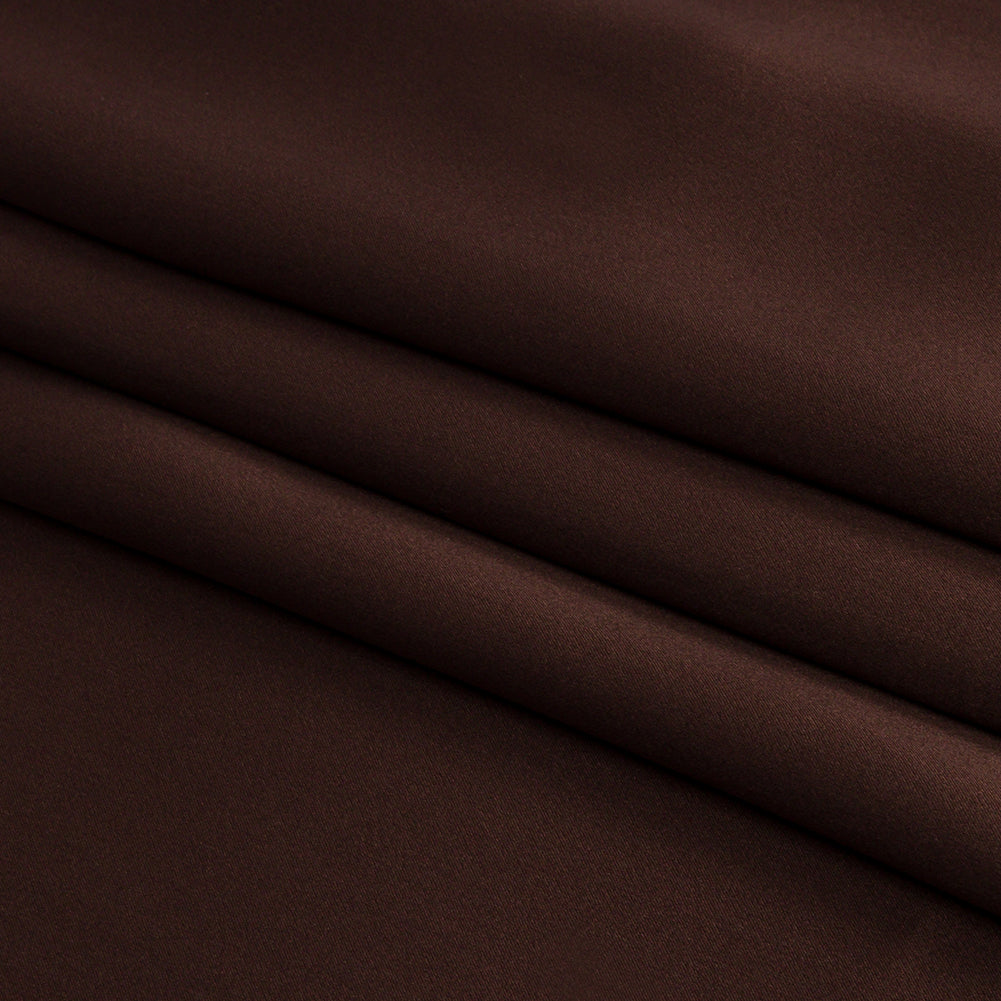 Silk Charmeuse 44" - Dark Brown - Premium Collection Silk Charmeuse 44" - Dark Brown - Premium Collection