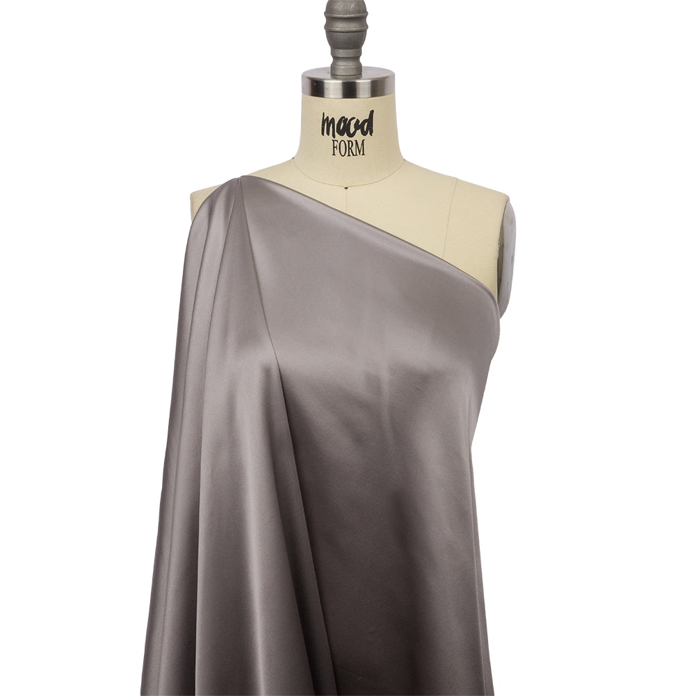 Silk Charmeuse 44" - Silver - Premium Collection Silk Charmeuse 44" - Silver - Premium Collection