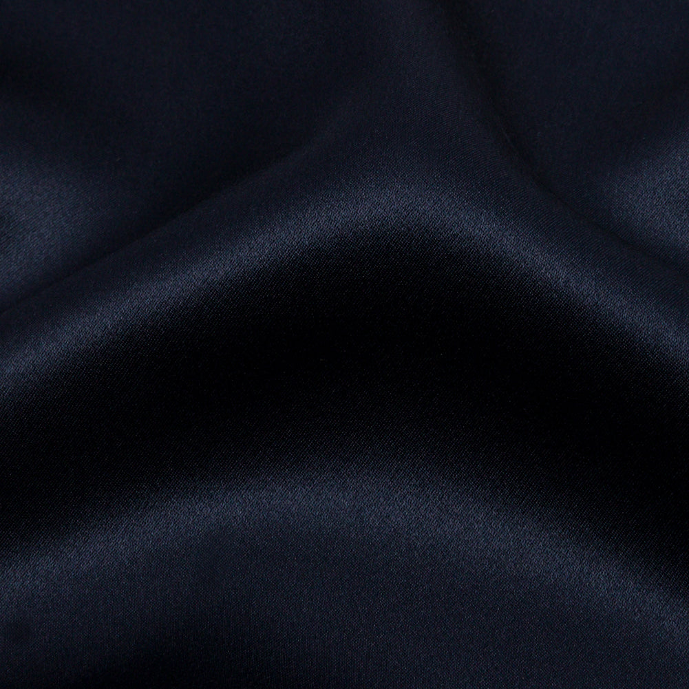 Silk Charmeuse 44" - Navy - Premium Collection