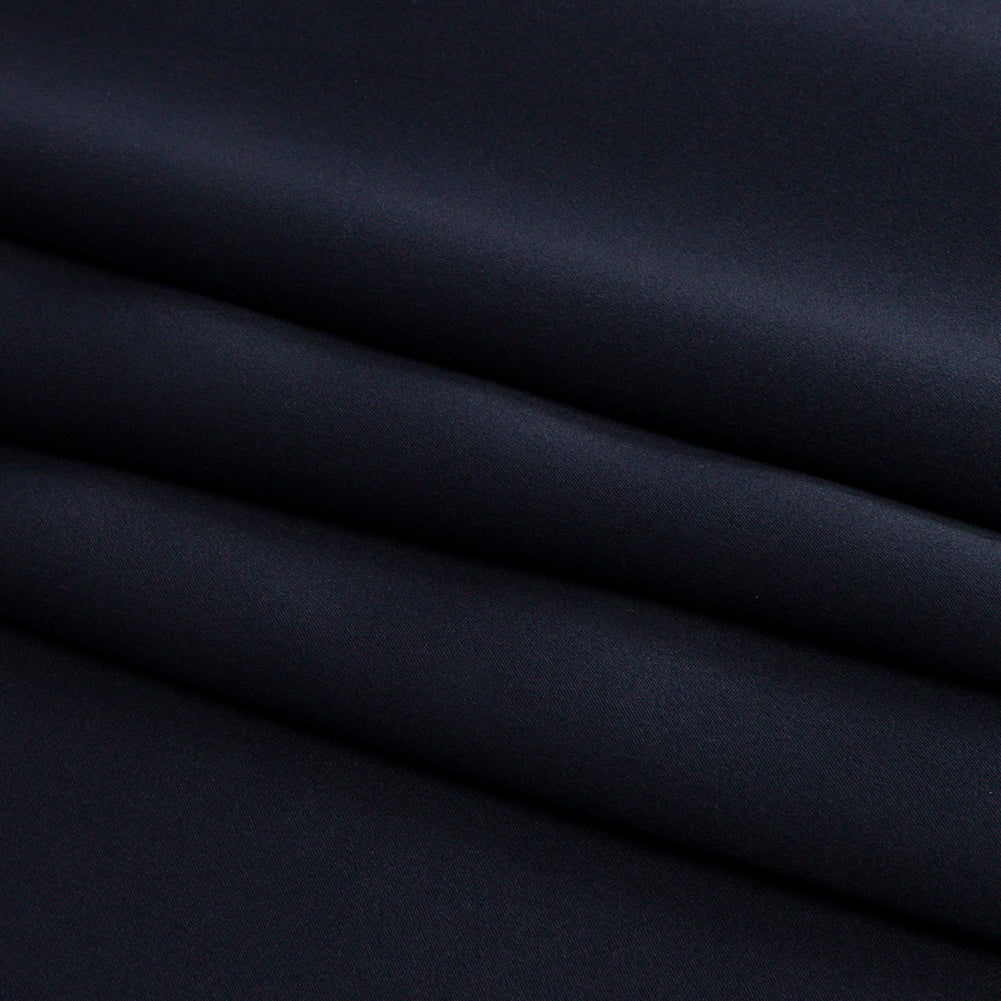 Silk Charmeuse 44" - Midnight - Premium Collection