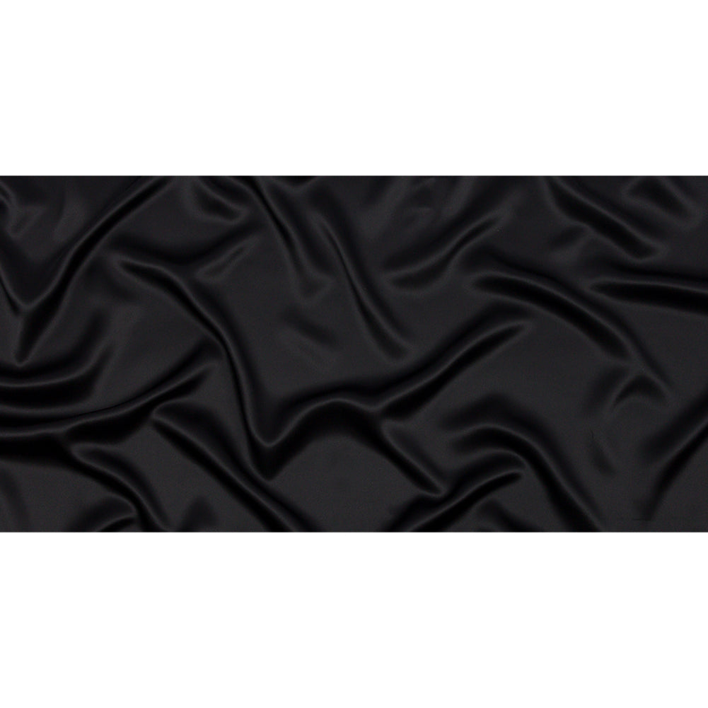 Silk Charmeuse 44" - Black - Premium Collection