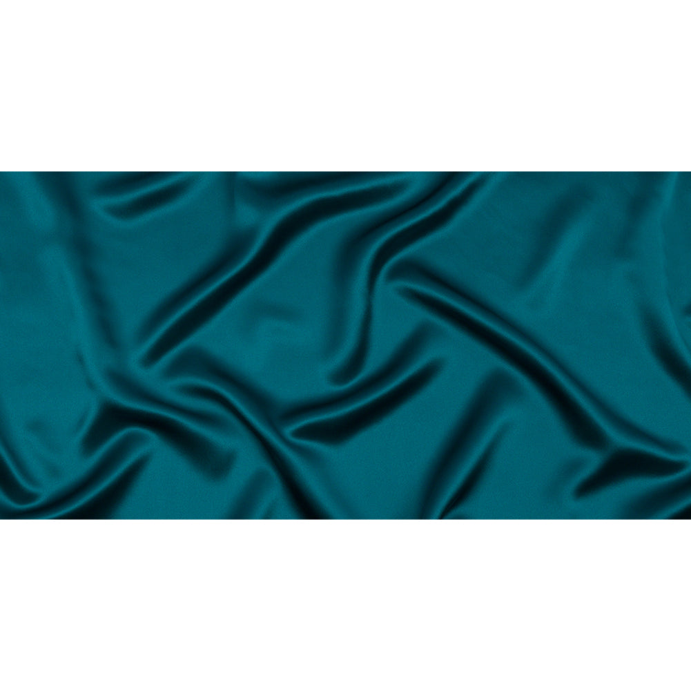 Silk Charmeuse 44" - Deep Teal - Premium Collection
