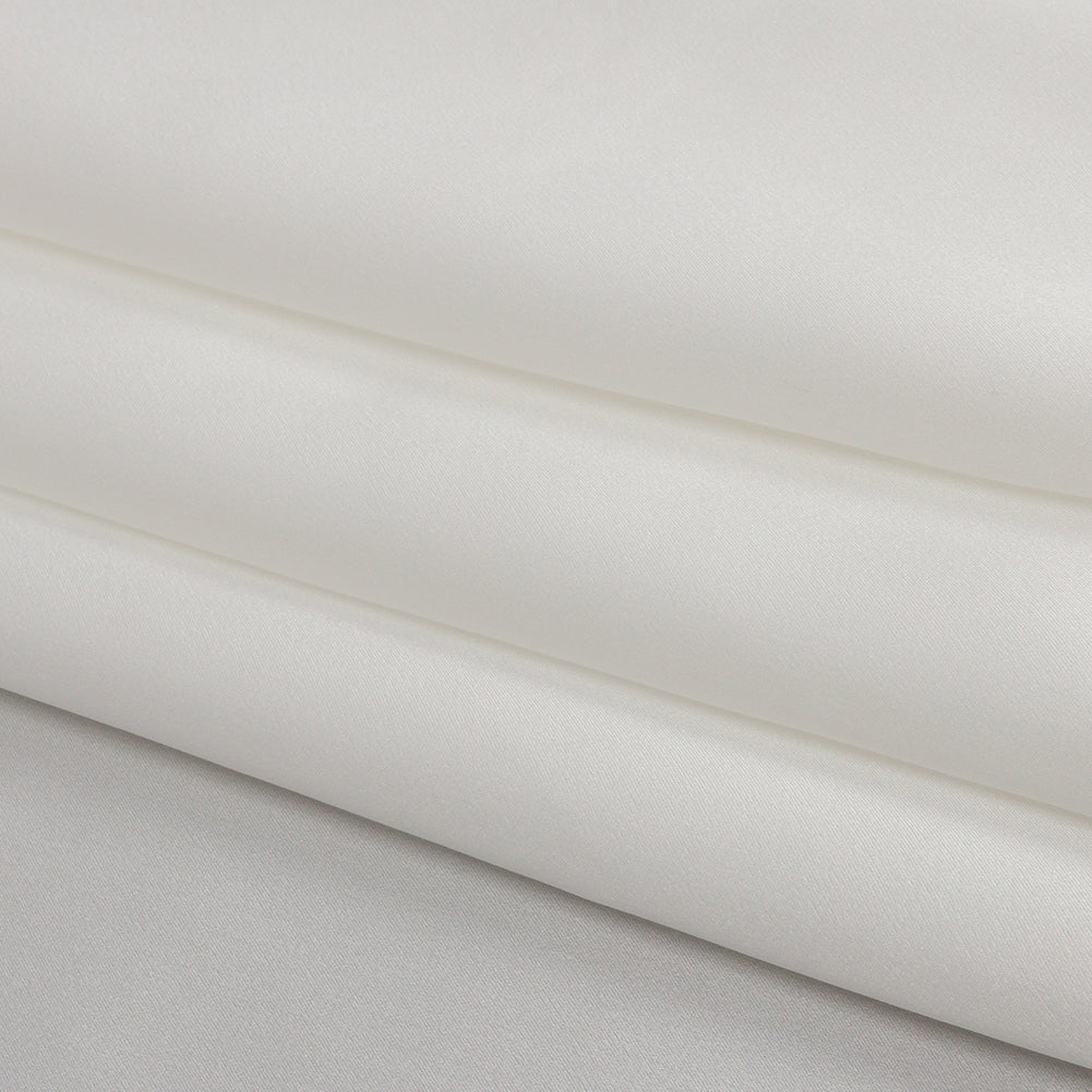 Silk Charmeuse 54" - Whisper White - Premium Collection