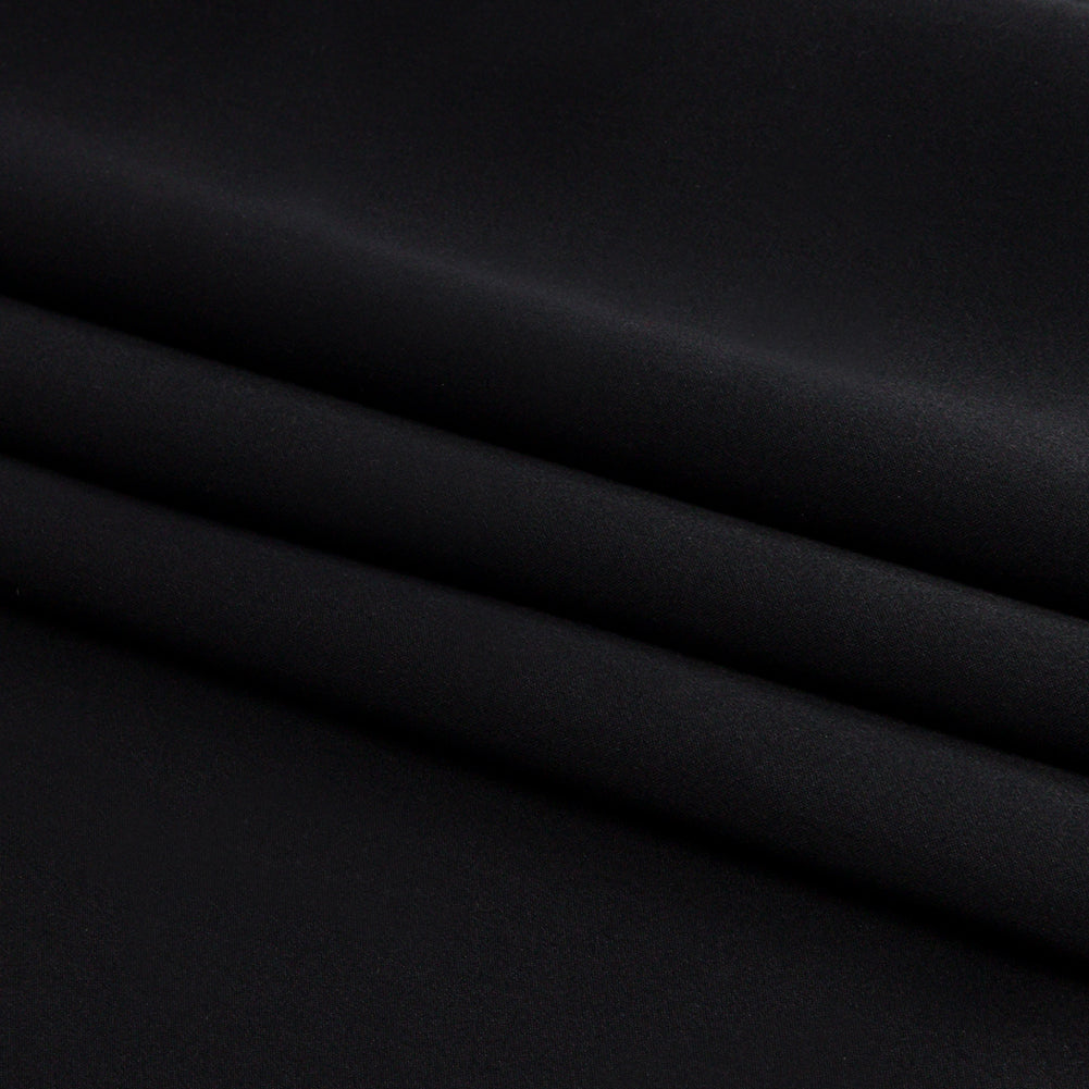 Silk Charmeuse 54" - Black - Premium Collection