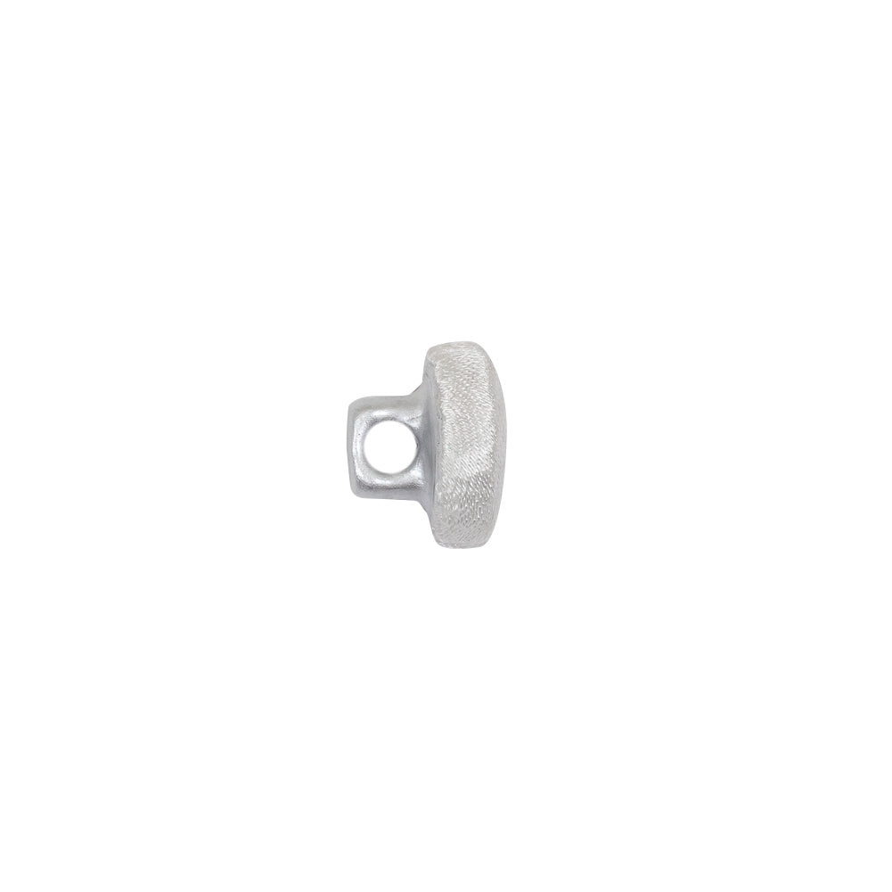 Mood Exclusive Whisper White Silk Covered Button - 16L/10mm Mood Exclusive Whisper White Silk Covered Button - 16L/10mm