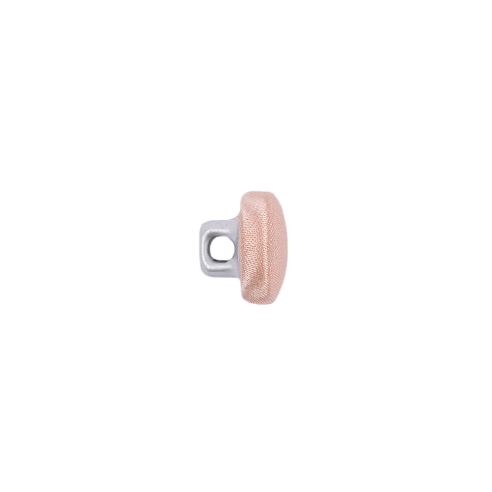 Mood Exclusive Pale Blush Silk Covered Button - 16L/10mm Folded Mood Exclusive Pale Blush Silk Covered Button - 16L/10mm Folded