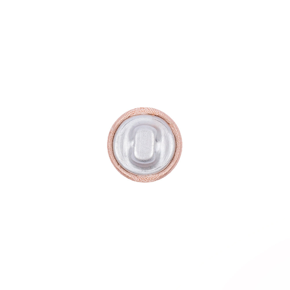 Mood Exclusive Pale Blush Silk Covered Button - 16L/10mm Detail Mood Exclusive Pale Blush Silk Covered Button - 16L/10mm Detail