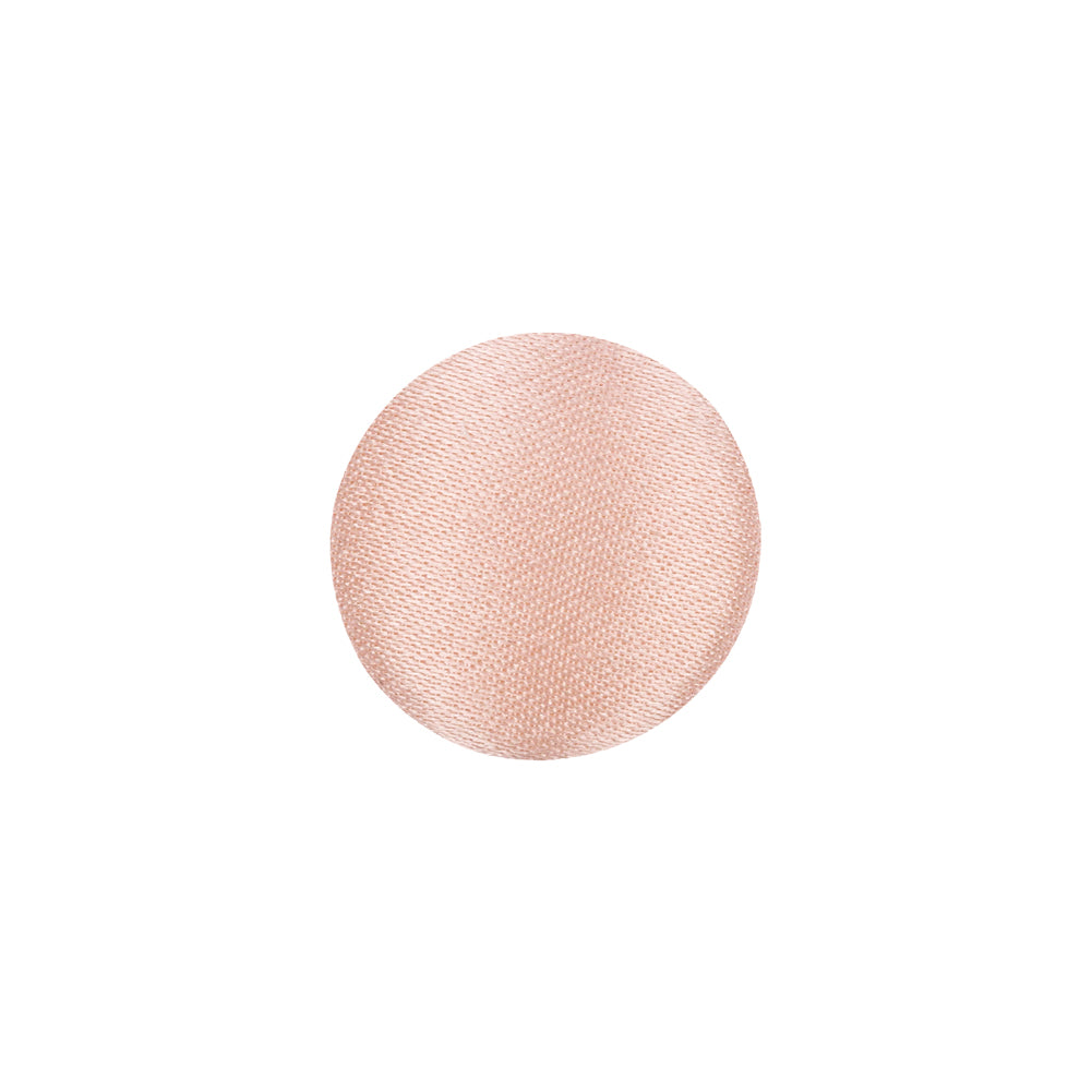 Mood Exclusive Pale Blush Silk Covered Button - 24L/15mm Mood Exclusive Pale Blush Silk Covered Button - 24L/15mm