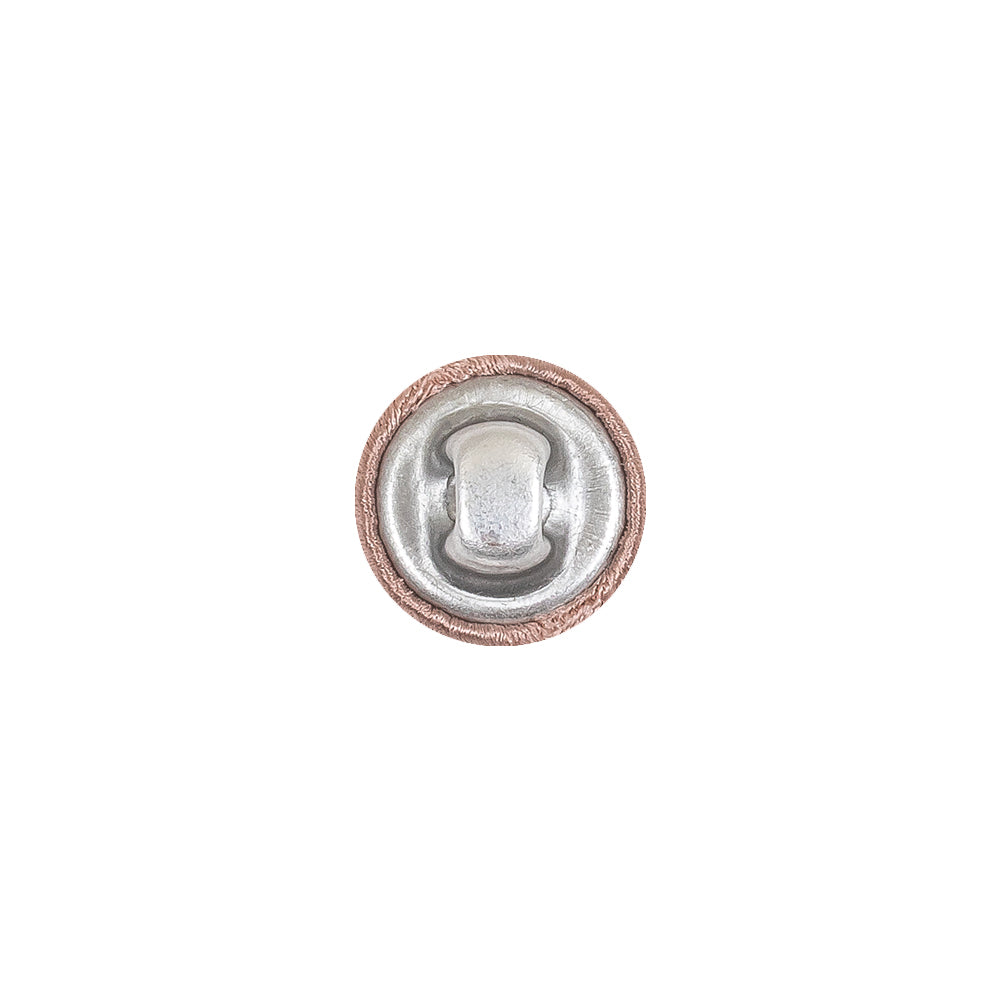 Mood Exclusive Blush Silk Covered Button - 18L/11.5mm Mood Exclusive Blush Silk Covered Button - 18L/11.5mm