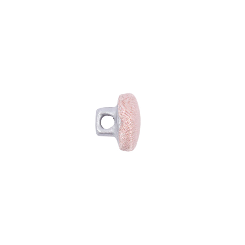 Mood Exclusive Veiled Rose Silk Covered Button - 16L/10mm Folded Mood Exclusive Veiled Rose Silk Covered Button - 16L/10mm Folded