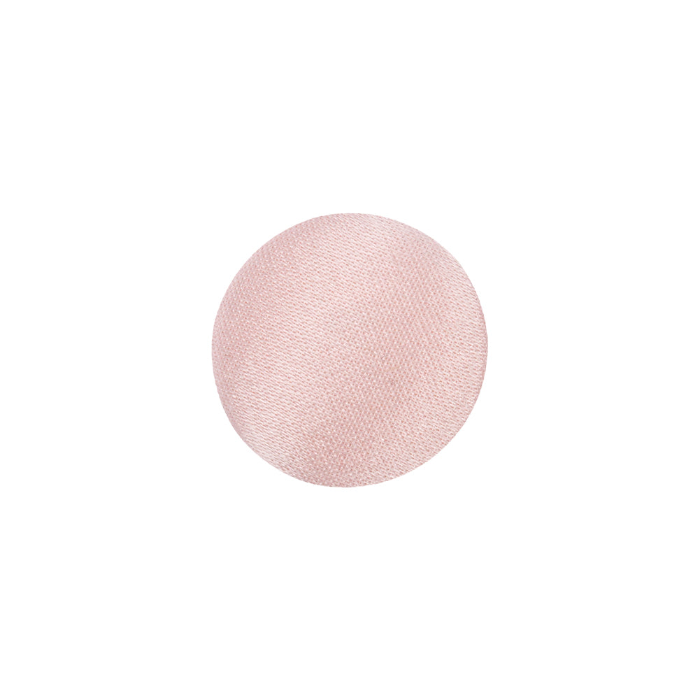 Mood Exclusive Veiled Rose Silk Covered Button - 24L/15mm Mood Exclusive Veiled Rose Silk Covered Button - 24L/15mm