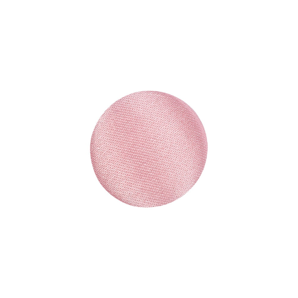Mood Exclusive Candy Pink Silk Covered Button - 24L/15mm Mood Exclusive Candy Pink Silk Covered Button - 24L/15mm