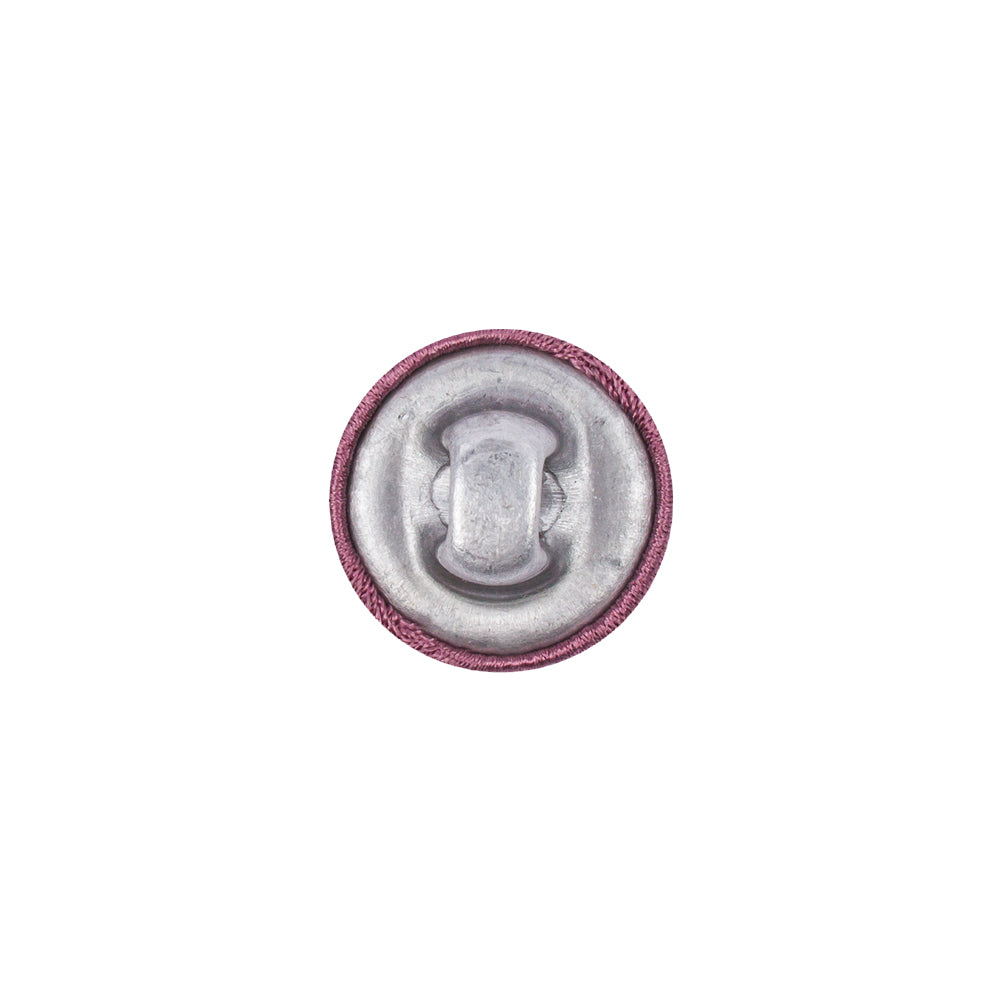 Mood Exclusive Crushed Berry Silk Covered Button - 20L/12.5mm Detail Mood Exclusive Crushed Berry Silk Covered Button - 20L/12.5mm Detail