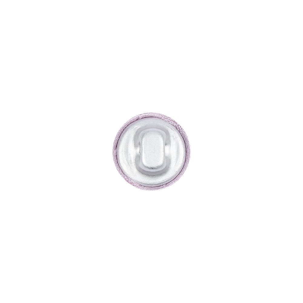Mood Exclusive Lavender Fog Silk Covered Button - 16L/10mm Mood Exclusive Lavender Fog Silk Covered Button - 16L/10mm