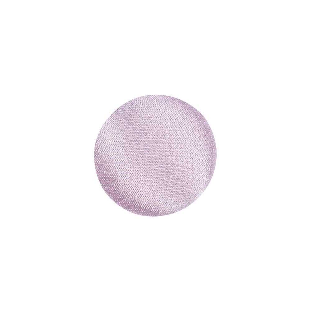 Mood Exclusive Lavender Fog Silk Covered Button - 24L/15mm Mood Exclusive Lavender Fog Silk Covered Button - 24L/15mm