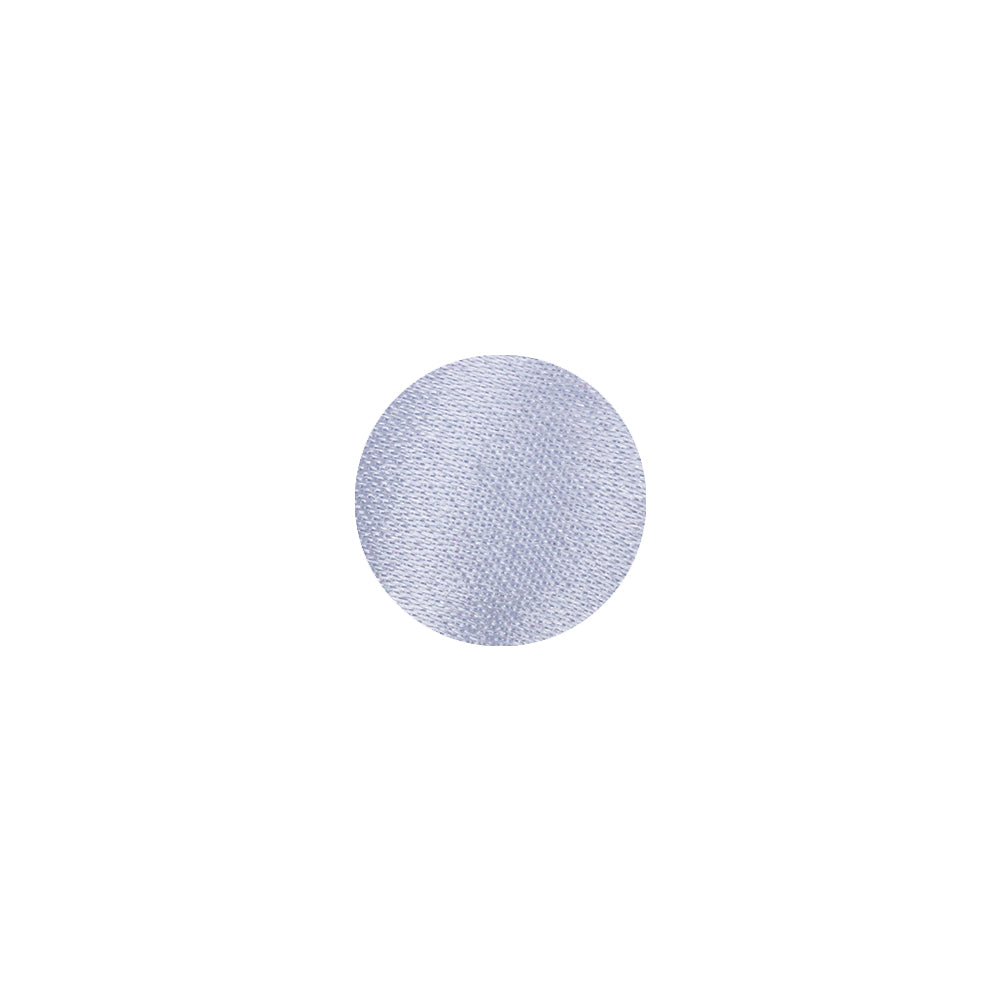 Mood Exclusive Icelandic Blue Silk Covered Button - 18L/11.5mm Mood Exclusive Icelandic Blue Silk Covered Button - 18L/11.5mm