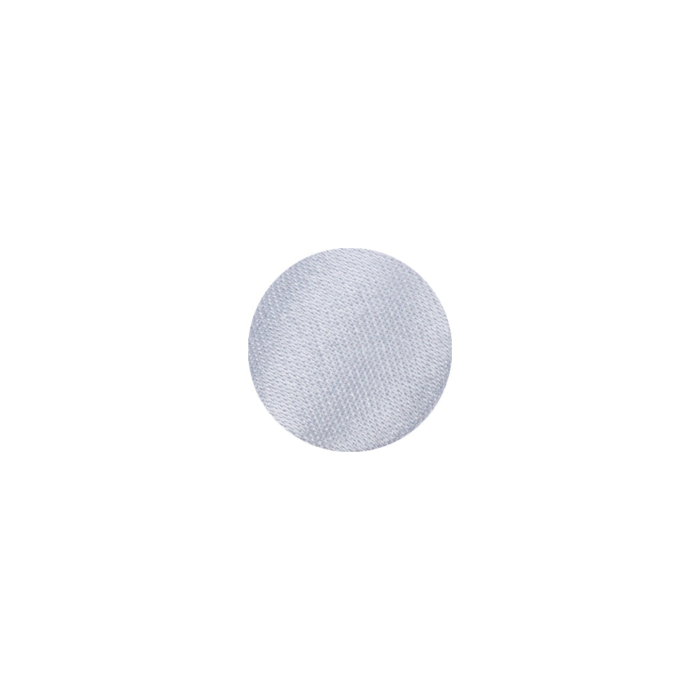 Mood Exclusive Gray Dawn Silk Covered Button - 18L/11.5mm Mood Exclusive Gray Dawn Silk Covered Button - 18L/11.5mm