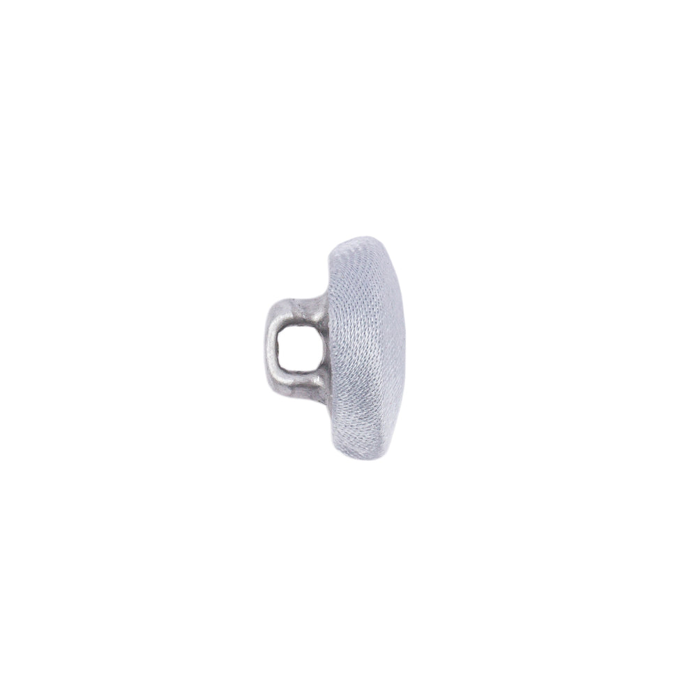 Mood Exclusive Gray Dawn Silk Covered Button - 20L/12.5mm Folded Mood Exclusive Gray Dawn Silk Covered Button - 20L/12.5mm Folded