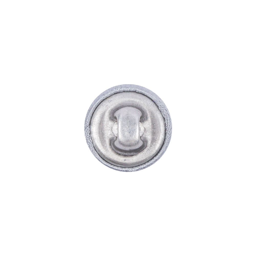 Mood Exclusive Gray Dawn Silk Covered Button - 20L/12.5mm Detail Mood Exclusive Gray Dawn Silk Covered Button - 20L/12.5mm Detail