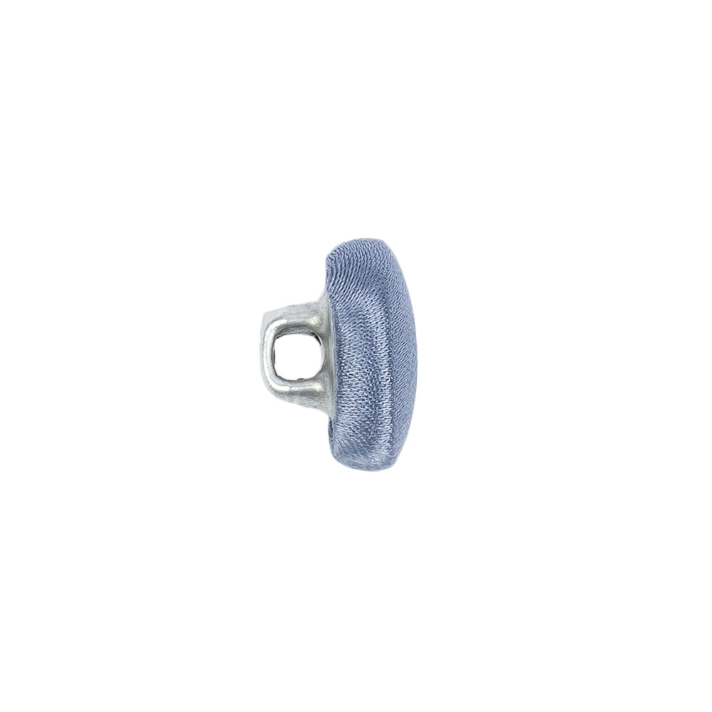 Mood Exclusive Infinity Blue Silk Covered Button - 20L/12.5mm Mood Exclusive Infinity Blue Silk Covered Button - 20L/12.5mm