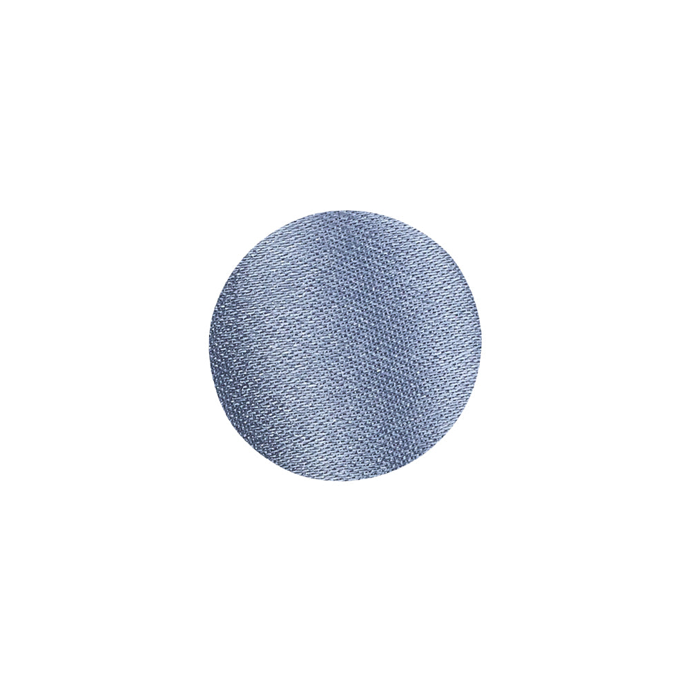 Mood Exclusive Infinity Blue Silk Covered Button - 24L/15mm Mood Exclusive Infinity Blue Silk Covered Button - 24L/15mm