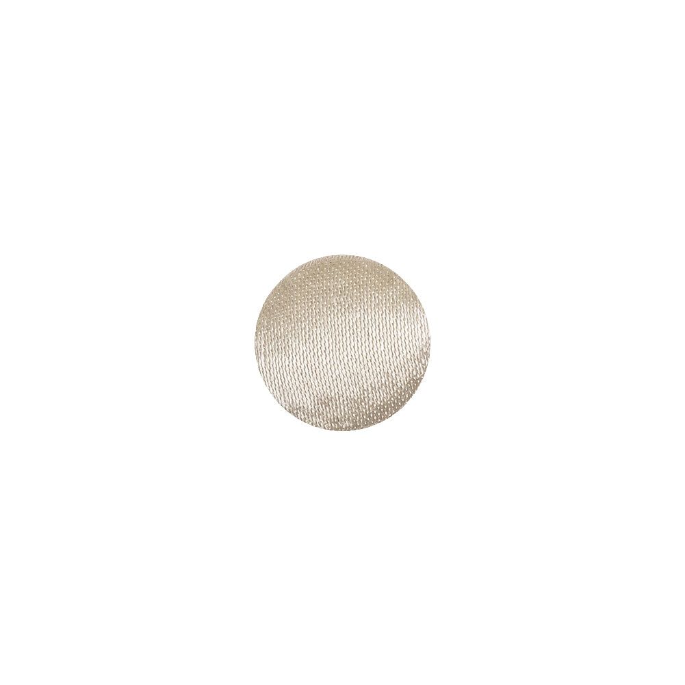 Mood Exclusive Ivory Silk Covered Button - 16L/10mm Mood Exclusive Ivory Silk Covered Button - 16L/10mm